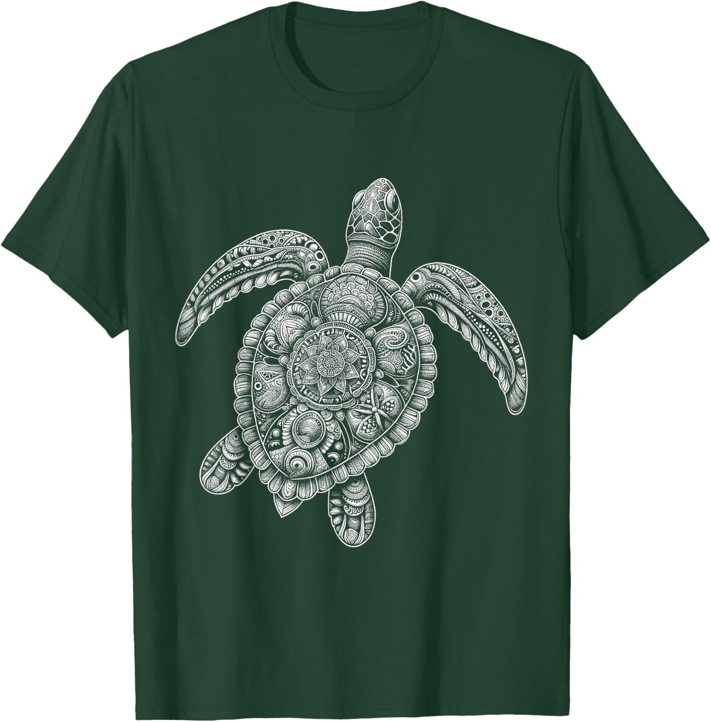 Sea Turtle Beach Lover Ocean Animal Graphic Novelty T-Shirt - T-Shirt | Forest