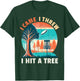 Disc Golfer I Came I Threw I Hit A Tree Disc Golf Player T-Shirt - T-Shirt | Forest