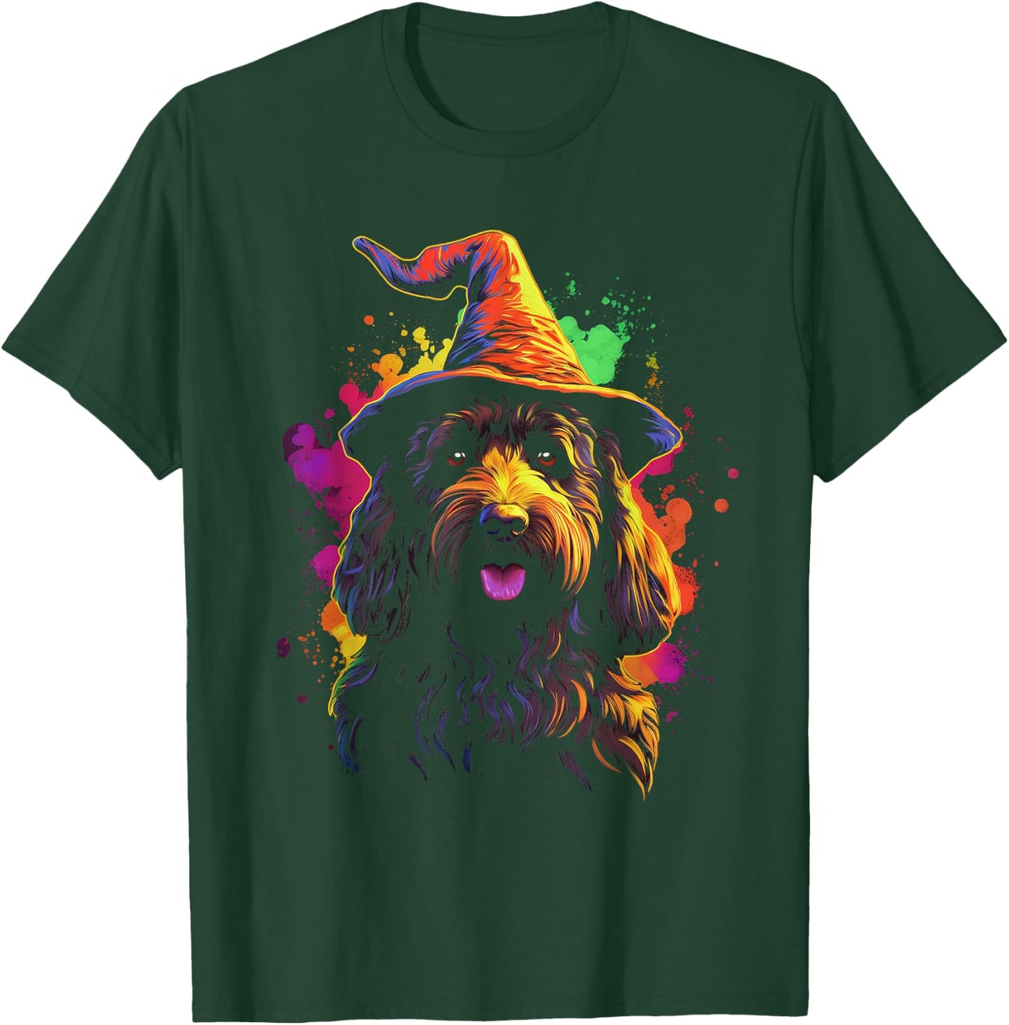 Labradoodle Halloween T-Shirt - T-Shirt | Forest