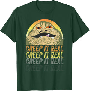 Star Wars Jabba The Hutt Creep It Real T-Shirt - T-Shirt | Forest