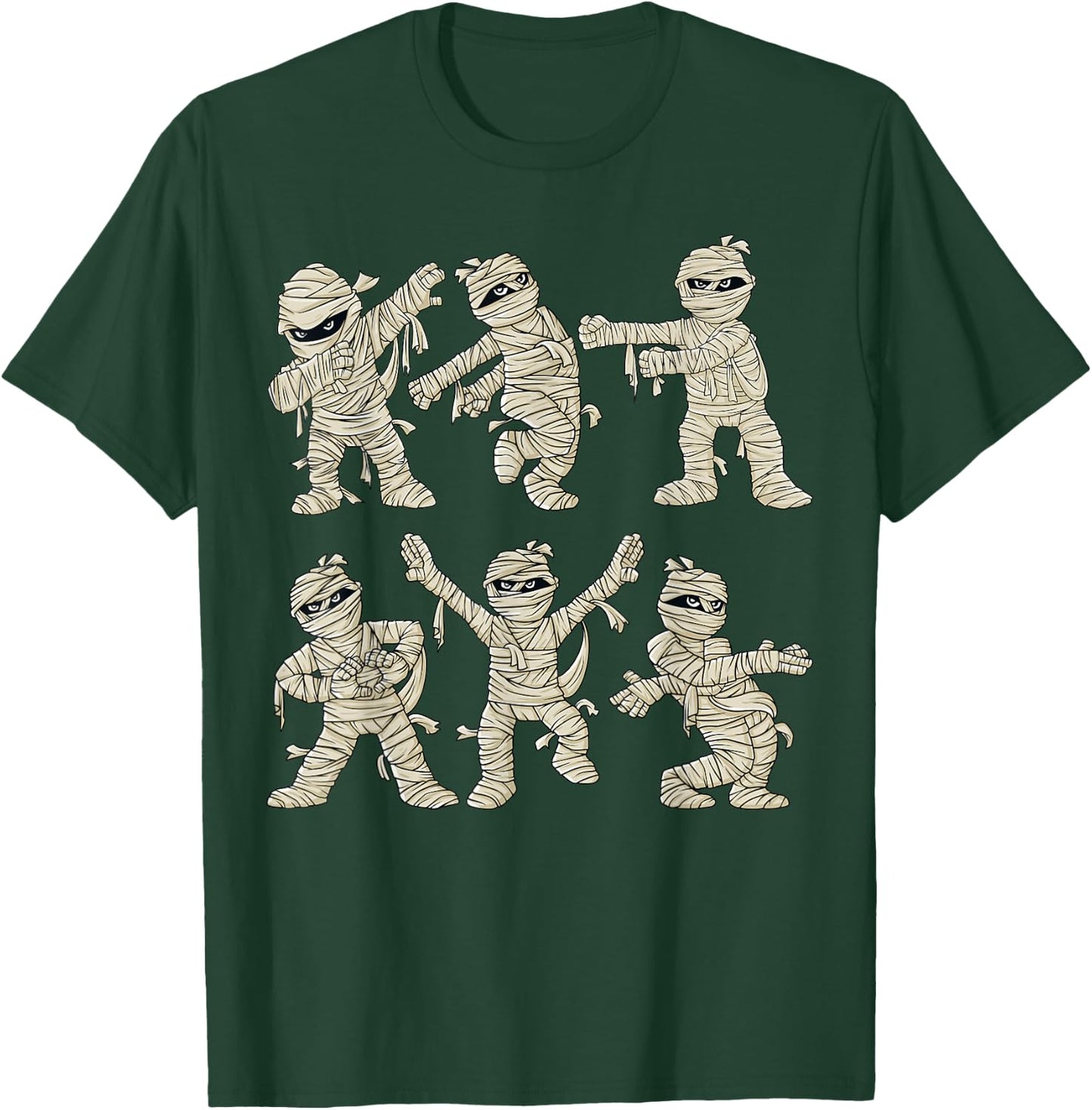 Halloween Dancing Mummy Dance Challenge Boys Girls Kids T-Shirt - T-Shirt | Forest