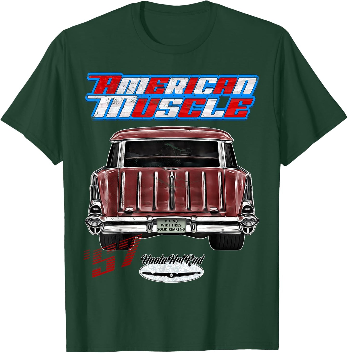 Rockabilly,1957,Nomad,Beil Air,Belair,rusty car,distressed T-Shirt - T-Shirt | Forest