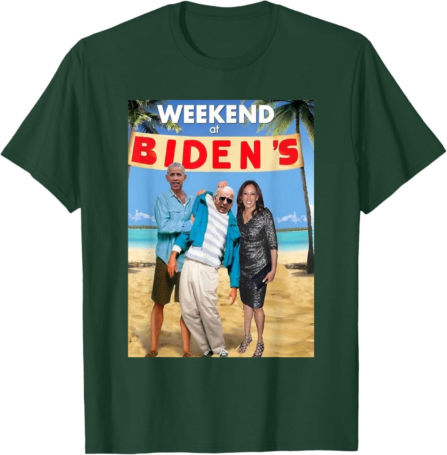 Weekend At Biden's Shirt, Weekend At Biden's T-Shirt - T-Shirt | Forest