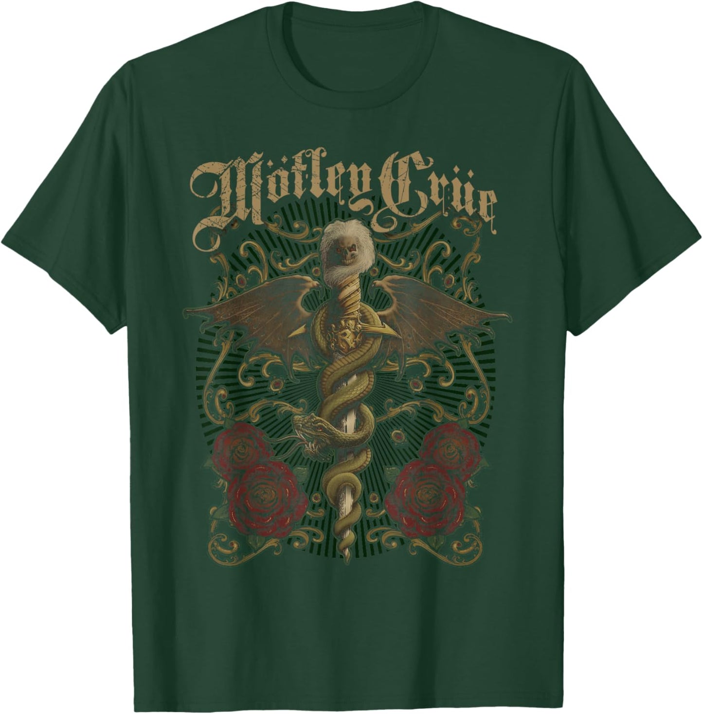 Mötley Crüe – Exquisite Dagger T-Shirt - T-Shirt | Forest