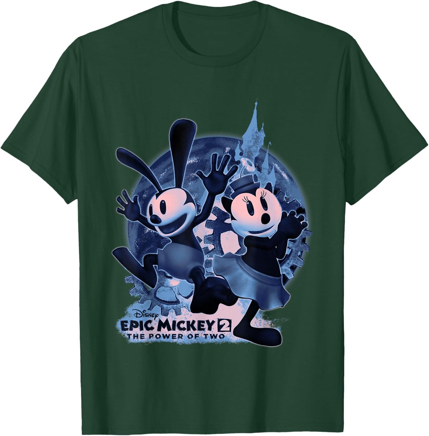 Disney Epic Mickey 2 The Power Of Two Group Portrait T-Shirt - T-Shirt | Forest