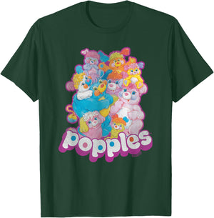 Popples Group Shot T-Shirt - T-Shirt | Forest