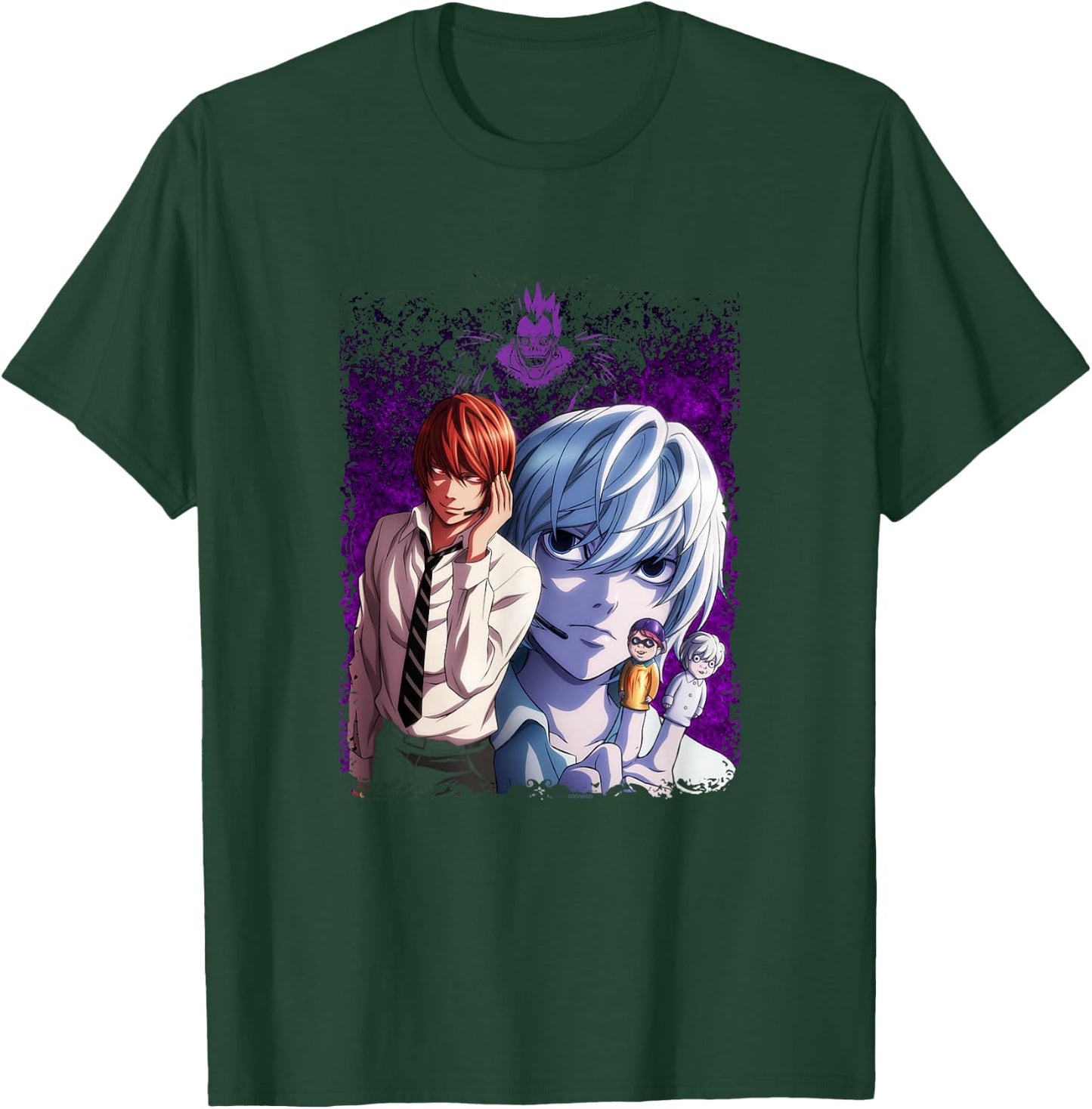 Death Note Near's Finger Puppets Anime T-Shirt - T-Shirt | Forest
