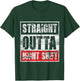Straight Outta Night Shift Nurse T-Shirt - T-Shirt | Forest