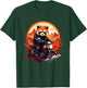 Biker Red Panda Riding Motorcycle T-Shirt - T-Shirt | Forest