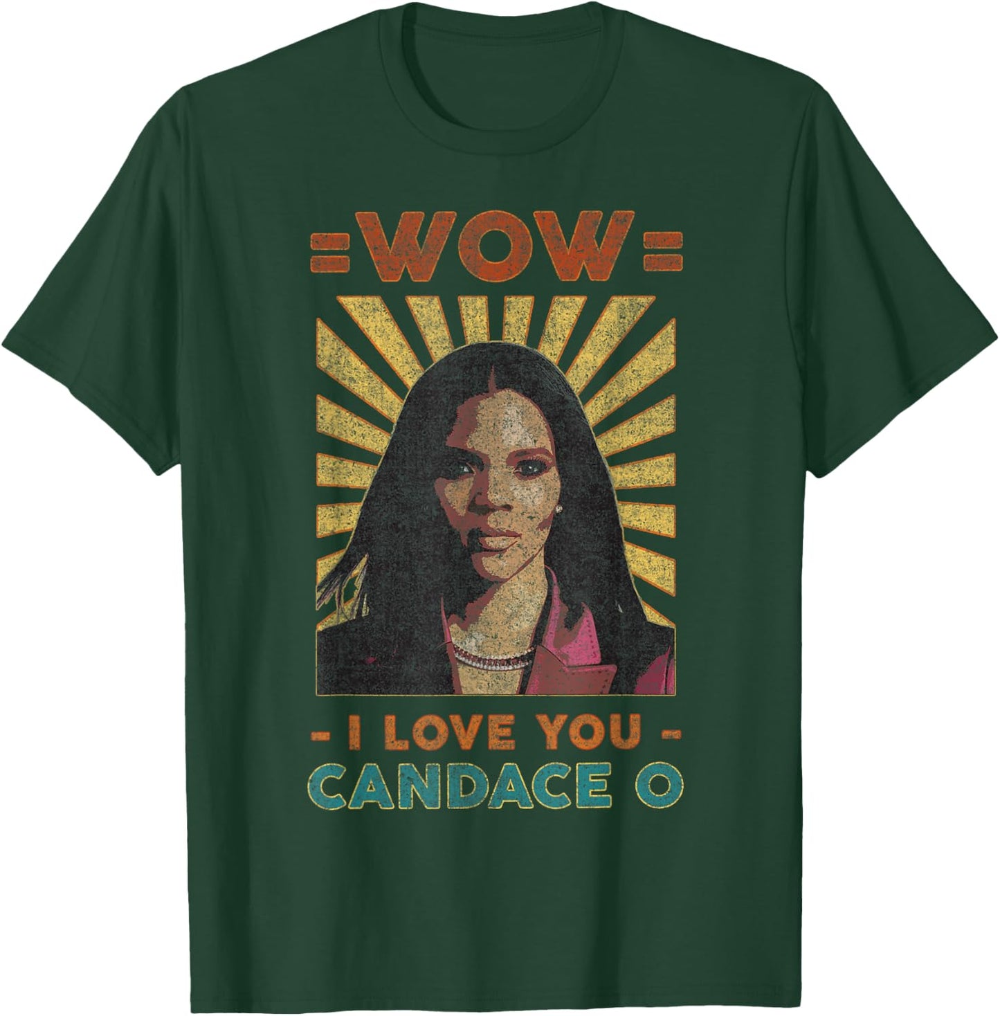 I Support Candace Owens for Republican President 2024, Retro T-Shirt - T-Shirt | Forest