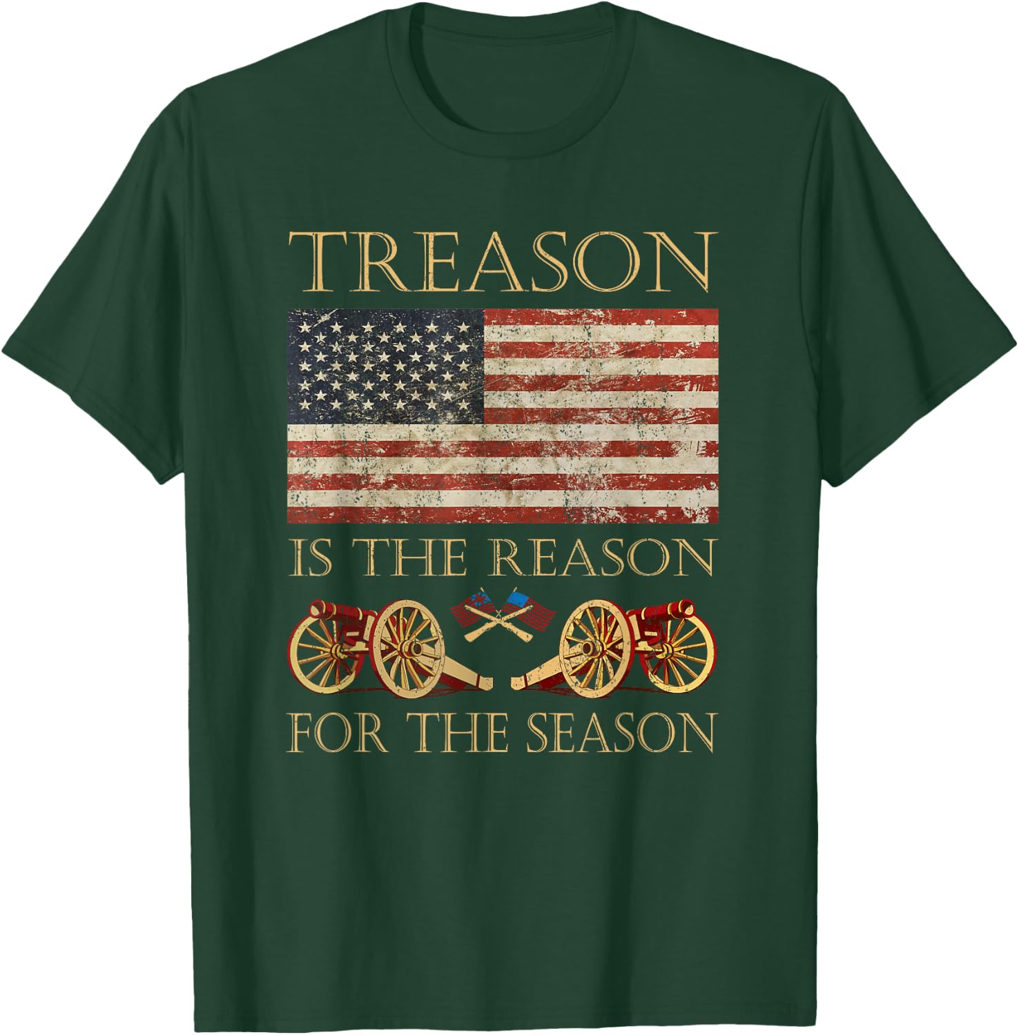 Treason Is The Reason For The Season Independence Day Kids Men T-Shirt - T-Shirt | Forest