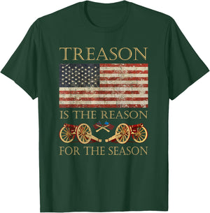 Treason Is The Reason For The Season Independence Day Kids Men T-Shirt - T-Shirt | Forest