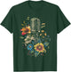 Singer Vintage Microphone Karaoke Vocalist Music Musician T-Shirt - T-Shirt | Forest