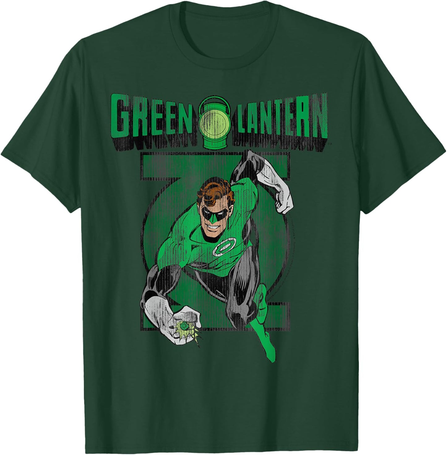DC Comics The Green Lantern Run Hal T-Shirt - T-Shirt | Forest