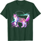 Aesthetic Galaxy Bobcat T-Shirt - T-Shirt | Forest