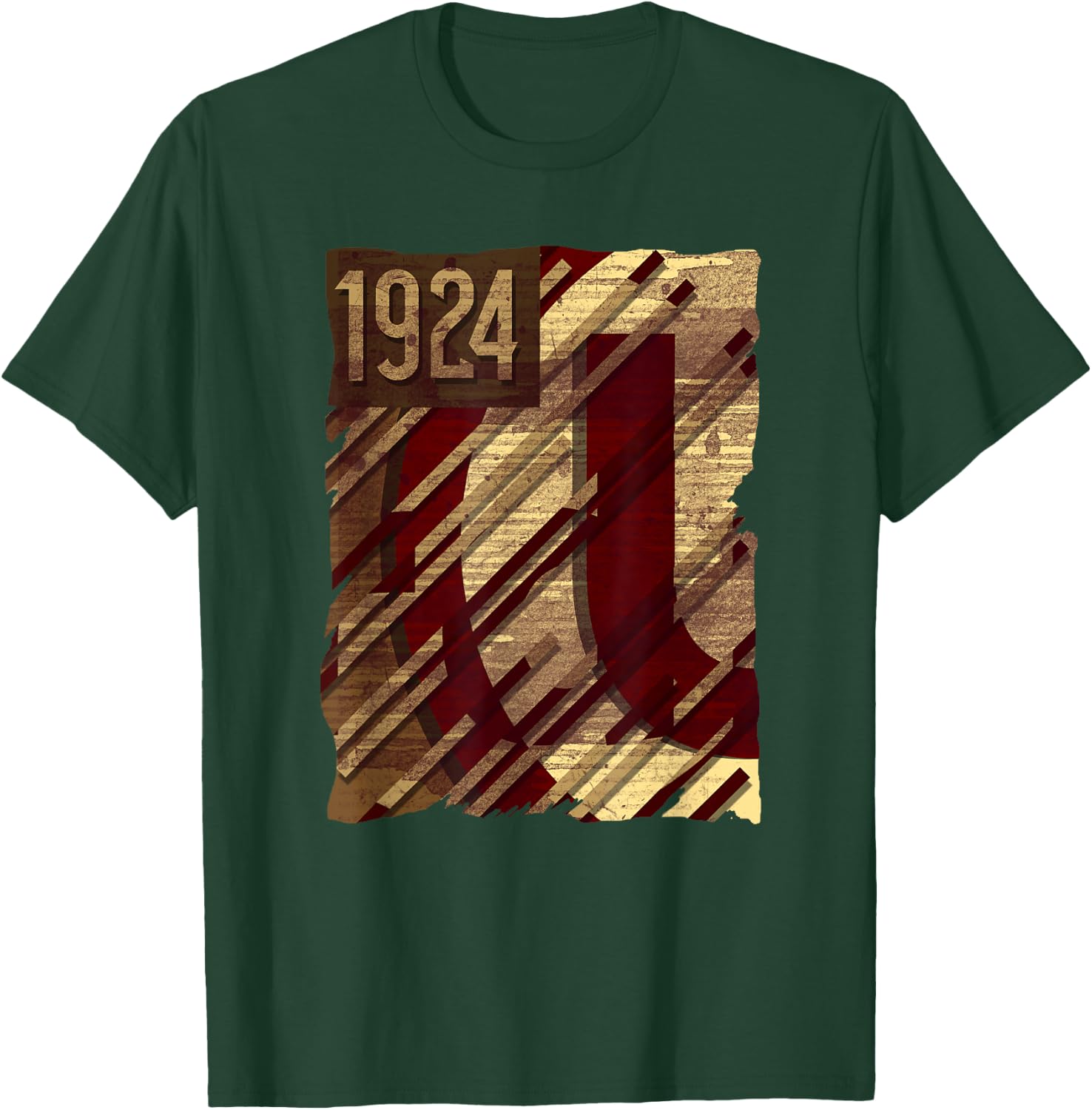 Universitario de Deportes 1924 Design for fans of Peru T-Shirt - T-Shirt | Forest