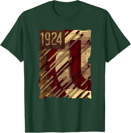Universitario de Deportes 1924 Design for fans of Peru T-Shirt - T-Shirt | Forest