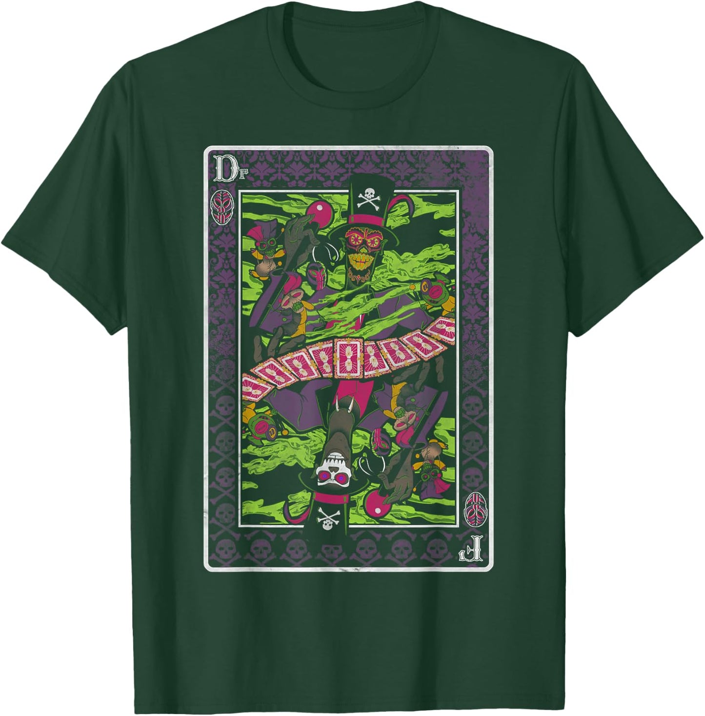 Disney Villains Dr. Facilier Playing Card T-Shirt - T-Shirt | Forest