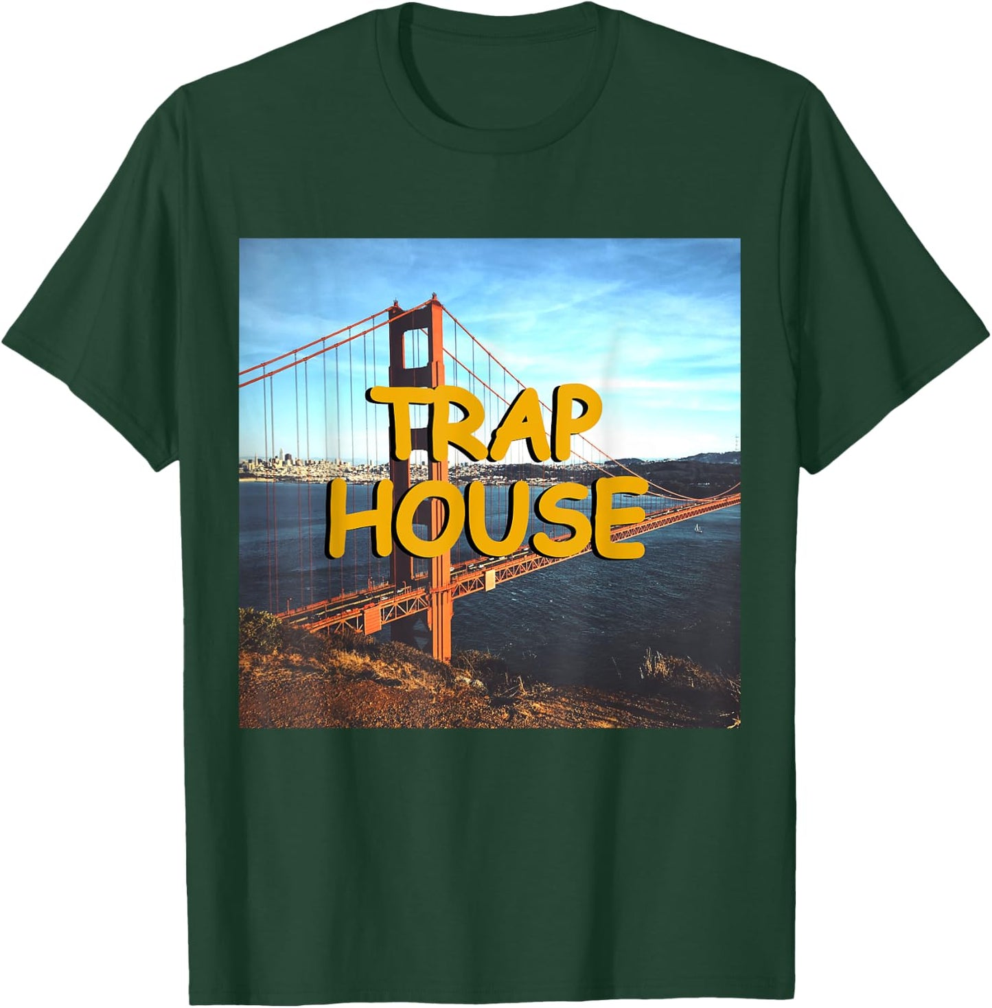Trap House Hip Hop EDM Rave Music Festival T-Shirt - T-Shirt | Forest