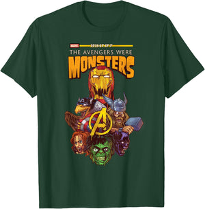 Marvel What If The Avengers were Monsters T-Shirt - T-Shirt | Forest