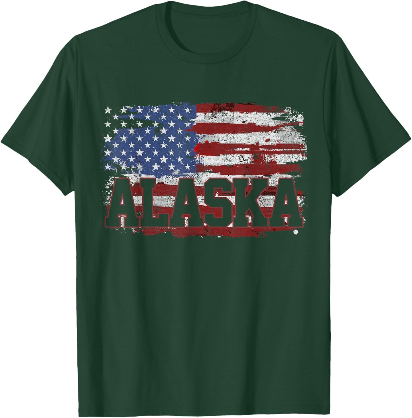 Alaska Vintage T-Shirt - T-Shirt | Forest