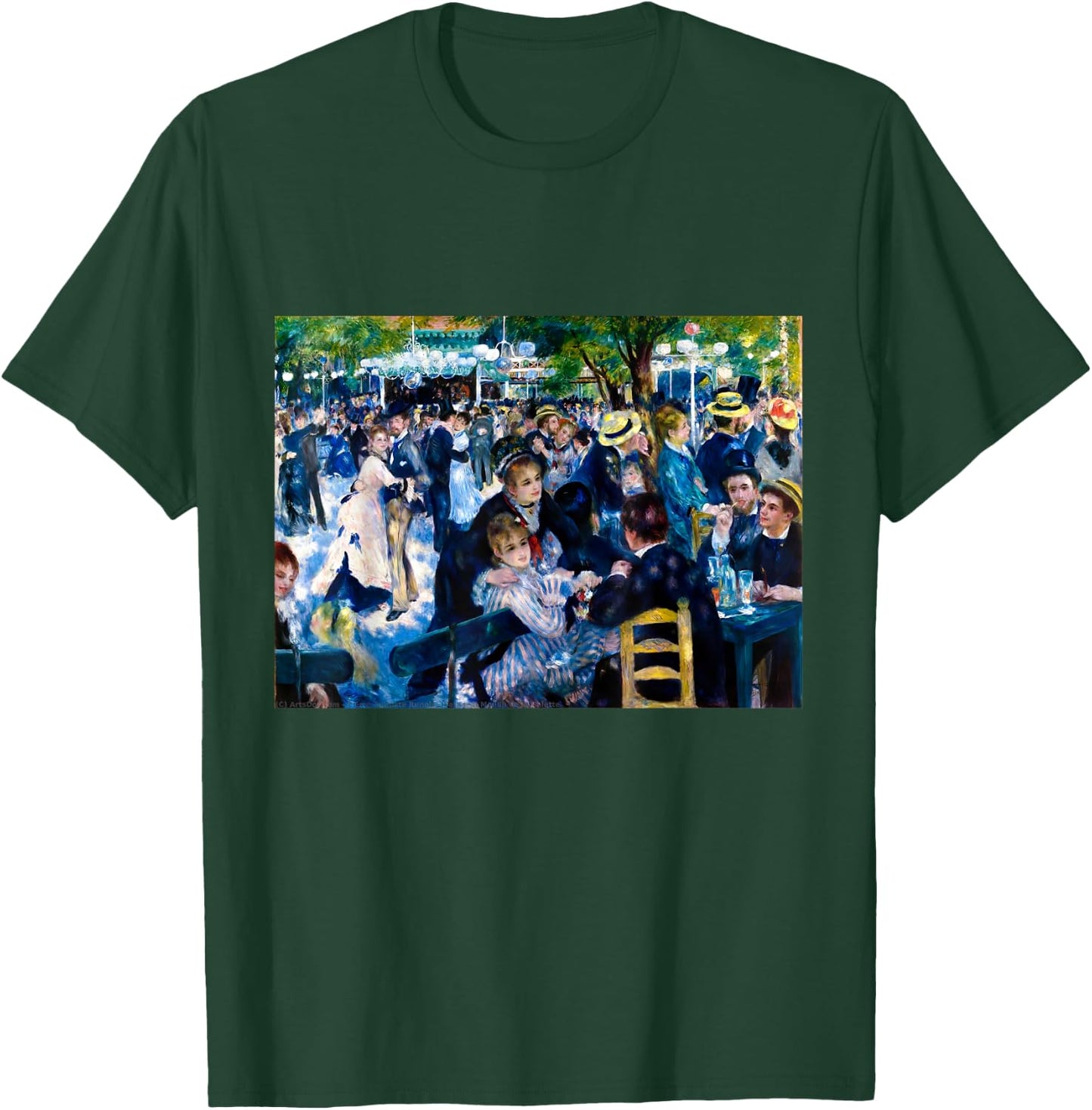 Dance at Moulin de la Galette | Pierre-Auguste Renoir T-Shirt - T-Shirt | Forest