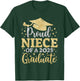 NIECE Senior 2025 Proud NIECE Of A Class Of 2025 Graduate T-Shirt - T-Shirt | Forest