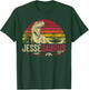 Jesse Saurus Funny Personalized Dinosaur T Rex Boys Name T-Shirt - T-Shirt | Forest