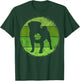 Circular Pug Irish Shamrock Puggle Dog St Patrick's Day Women Kids T-Shirt - T-Shirt | Forest