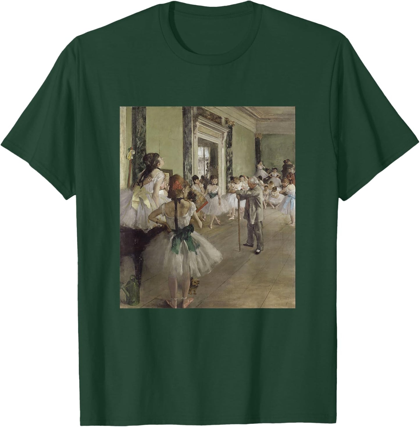 Edgar Degas The Dance Class (La Classe de Danse) Ballet Art T-Shirt - T-Shirt | Forest