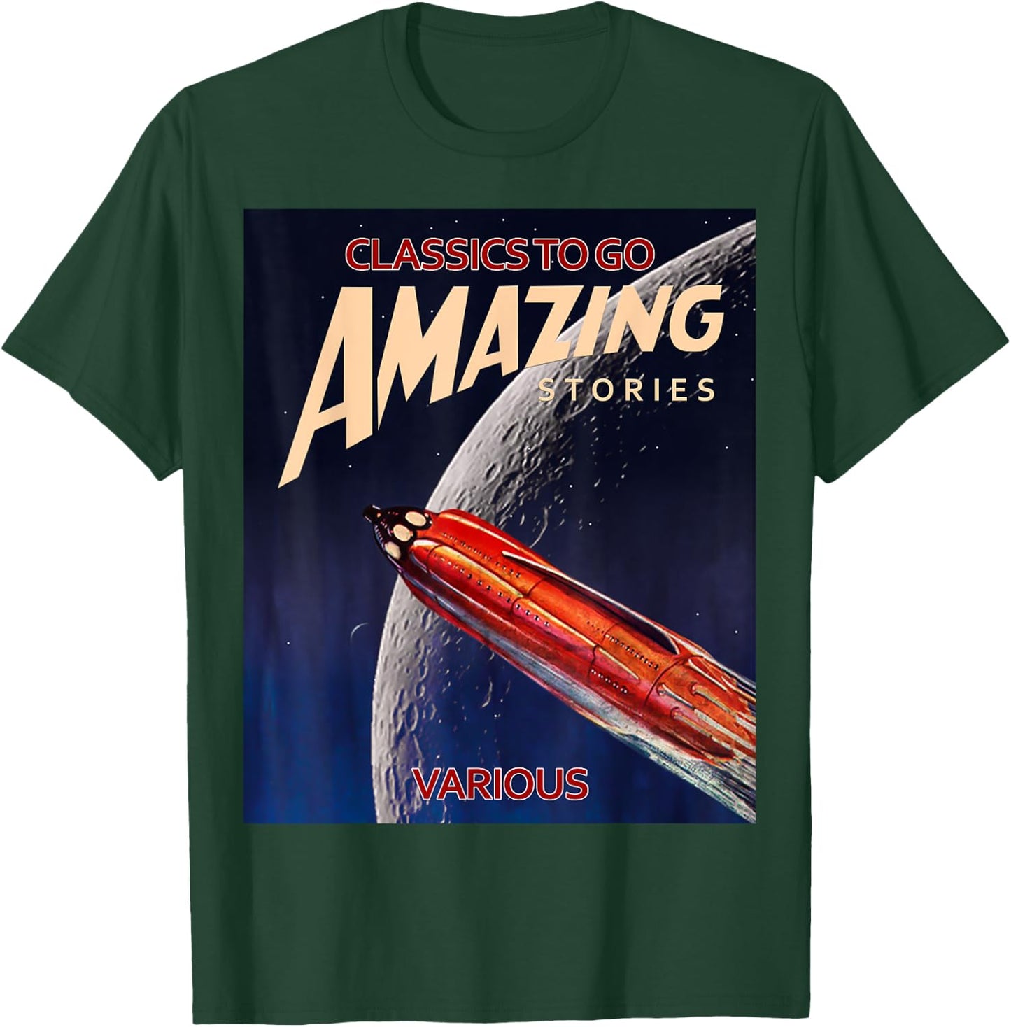 Amazing Stories Science Fiction T-Shirt - T-Shirt | Forest