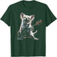 Chihuahua Playing Guitar Dog Playing Bass Guitar Rocker T-Shirt - T-Shirt | Forest