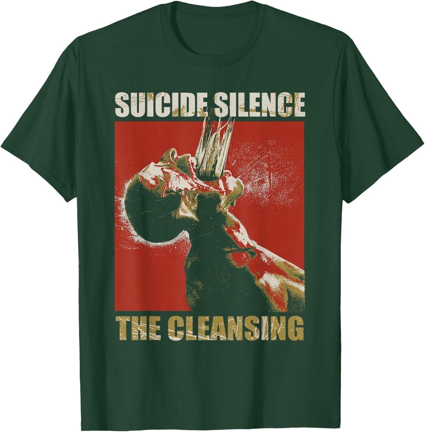 Suicide Silence - Official Merchandise - Cleansing Block T-Shirt - T-Shirt | Forest