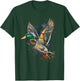 Duck Hunting Waterfowl Mallard Duck Hunter T-Shirt - T-Shirt | Forest