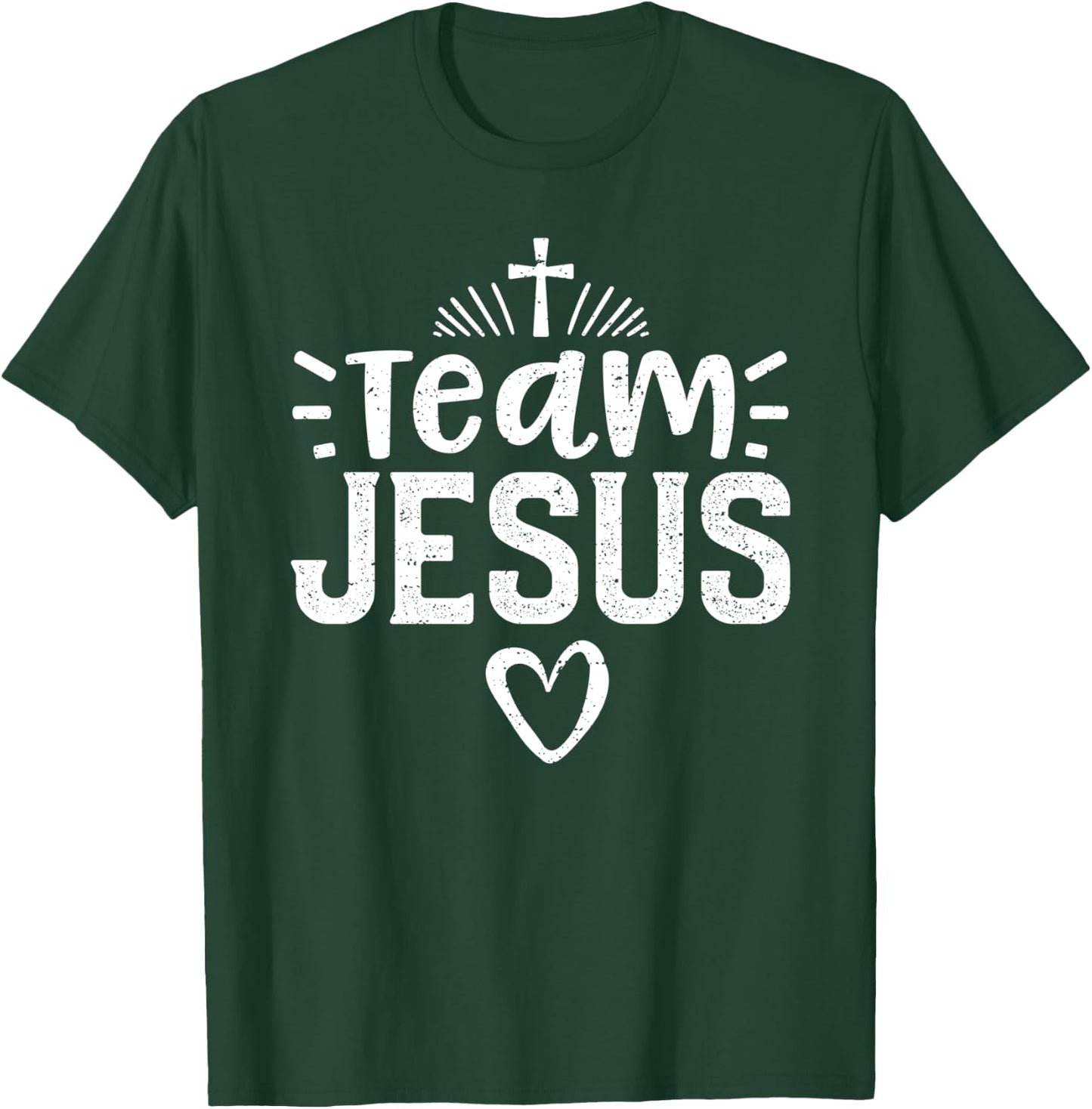 Team Jesus - Church T-Shirt - T-Shirt | Forest