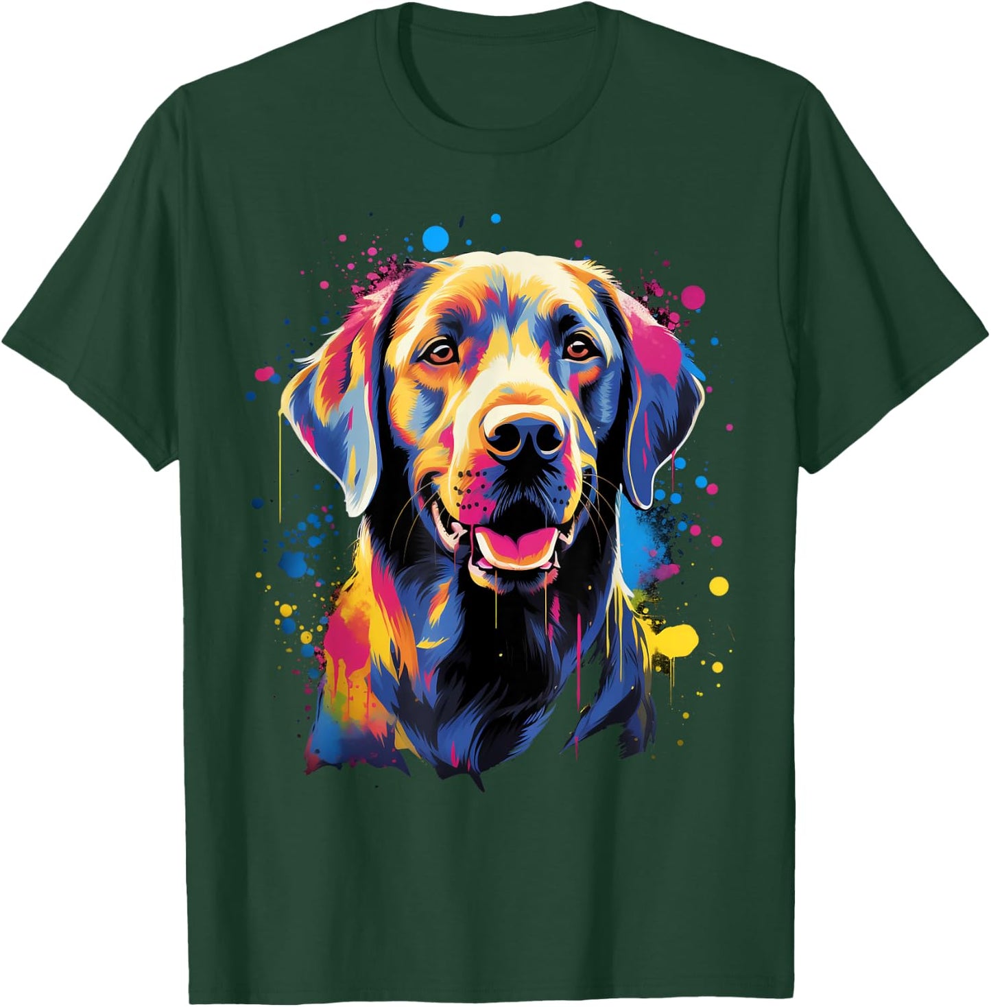 Cute Labrador Retriever T-Shirt - T-Shirt | Forest