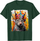 Pop Art Vintage Pet Animal Rat Crown King Queen T-Shirt - T-Shirt | Forest