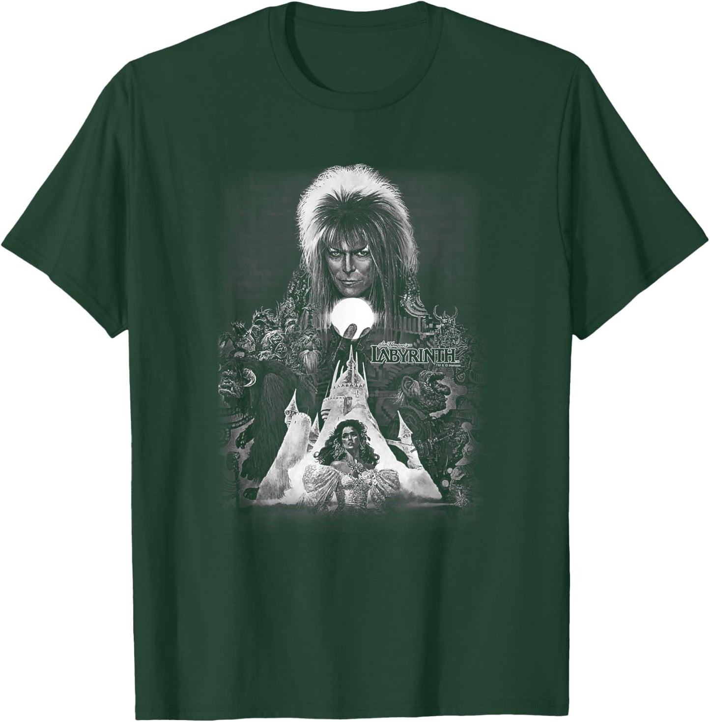 Labyrinth Castle T-Shirt - T-Shirt | Forest