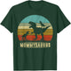 Mommy Dinosaur Mommysaurus 2 Two kids Matching Family T-Shirt - T-Shirt | Forest
