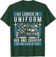 Police Officer Vintage Flag - Retired Police T-Shirt - T-Shirt | Forest