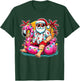 Christmas in July Shirt Santa Flamingo Float Summer Xmas T-Shirt - T-Shirt | Forest