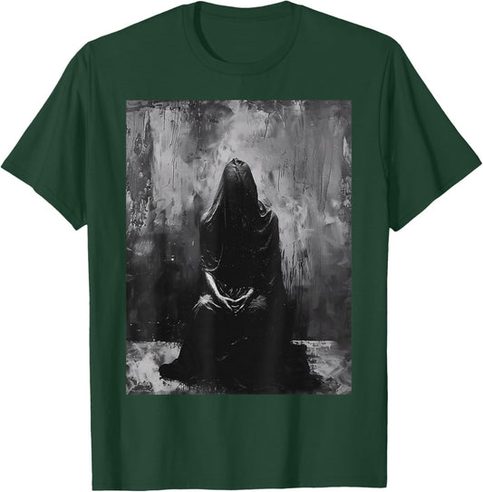 Dark Occult Horror Goth Alt Demon Hell Art Aesthetic T-Shirt - T-Shirt | Forest