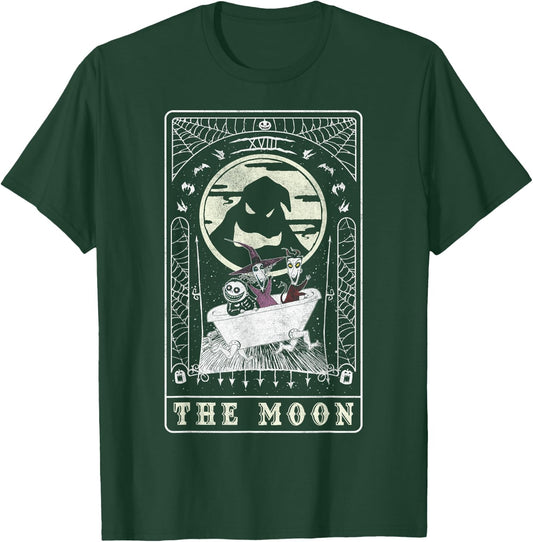 Disney The Nightmare Before Christmas The Moon Card T-Shirt - T-Shirt | Forest