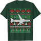 Christmas Airplane Aviation Gift T-Shirt - T-Shirt | Forest