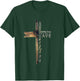 John 3:16 Christian Cross Bible T-Shirt - T-Shirt | Forest