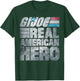 G.I. Joe Real American Hero Metallic Block Logo T-Shirt - T-Shirt | Forest