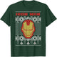 Marvel Christmas Iron Man Ugly Sweater T-Shirt - T-Shirt | Forest