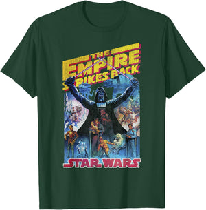 Star Wars Empire Strikes Back Retro Poster T-Shirt - T-Shirt | Forest