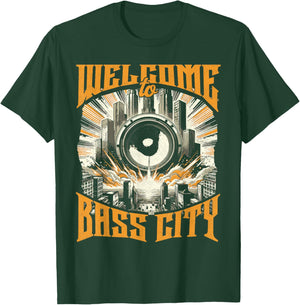 Cool Bass Music Deathstep Dubstep Tearout Riddim T-Shirt - T-Shirt | Forest