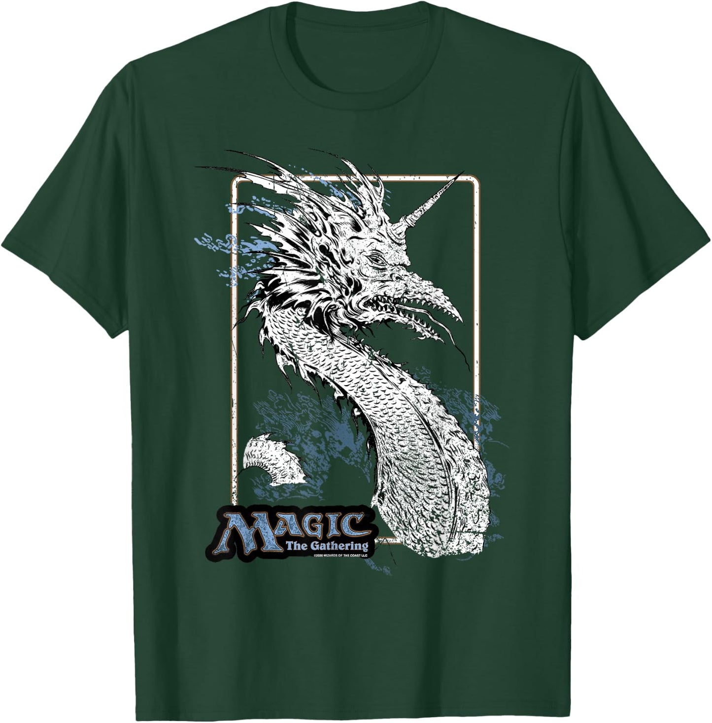 Magic: The Gathering Sea Dragon T-Shirt - T-Shirt | Forest
